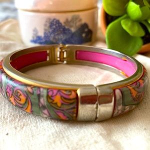 Vintage 80’s Bohemian Bangle with Magnetic Clasp